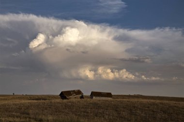 Fırtına bulutları Kanada