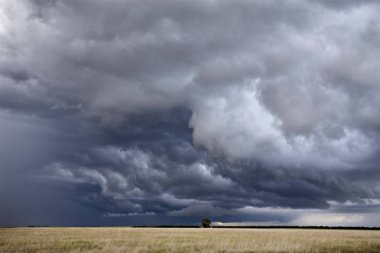 Fırtına bulutları Kanada