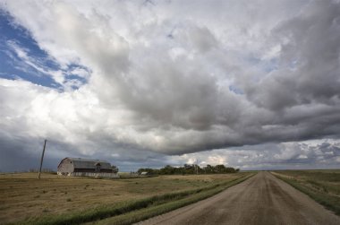 Fırtına bulutları Kanada
