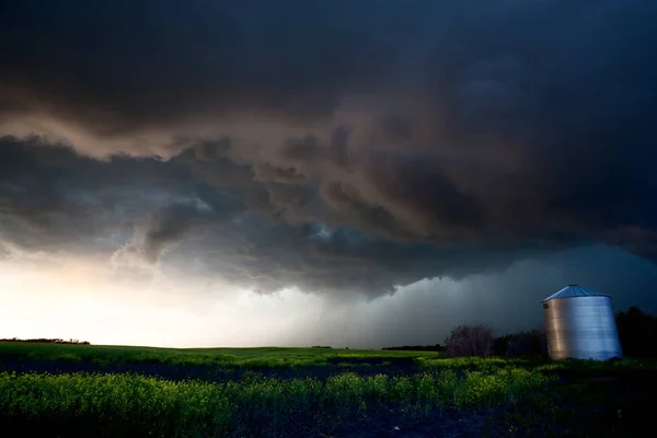 Nuvens de tempestade Canadá — Fotografia de Stock