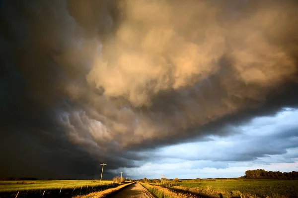 Nubes de tormenta Canadá — Foto de Stock