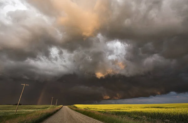 Nubes de tormenta Canadá — Foto de Stock