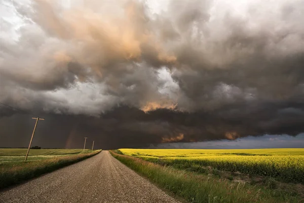 Nubes de tormenta Canadá — Foto de Stock