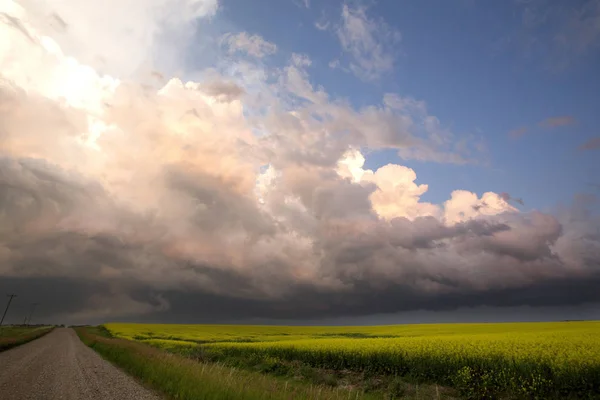 Gewitterwolken Kanada — Stockfoto