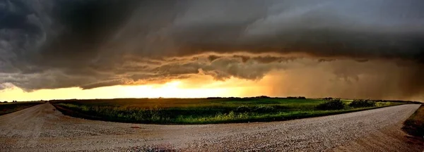 Gewitterwolken Kanada — Stockfoto