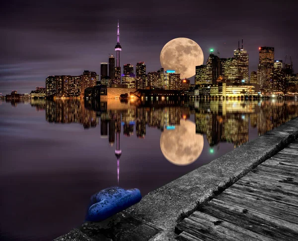 Dolunay Toronto — Stok fotoğraf