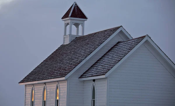 Paese Prairie Church — Foto Stock