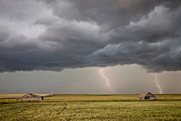 Prairie Storm Saskatchewan — Stockfoto