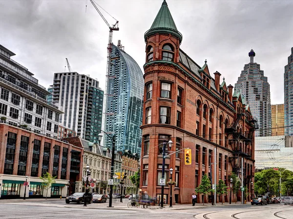 Flat Iron Building Toronto — Stockfoto