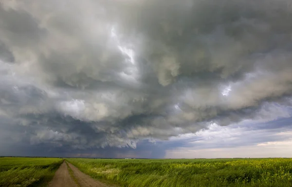 Prairie Storm Moln Kanada — Stockfoto