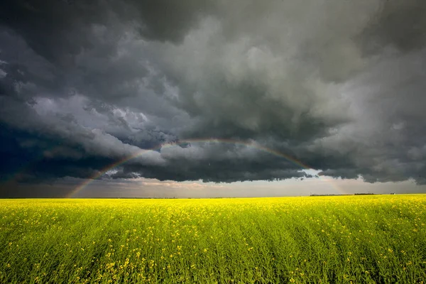 Prairie Storm Wolken Canada — Stockfoto