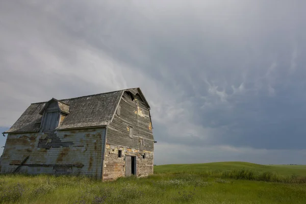 Prairie Storm Clouds Canada — стокове фото