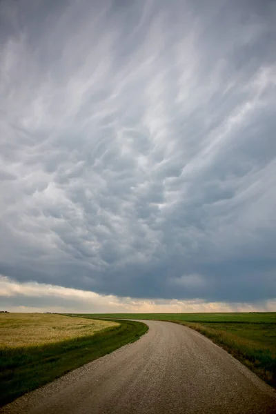 Prairie Storm Wolken Canada — Stockfoto