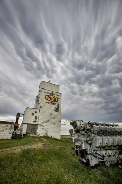 Prärie Sturm Wolken Kanada — Stockfoto