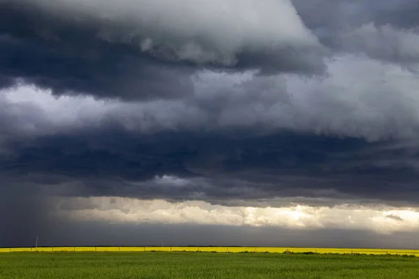 Prairie Storm Moln Kanada — Stockfoto