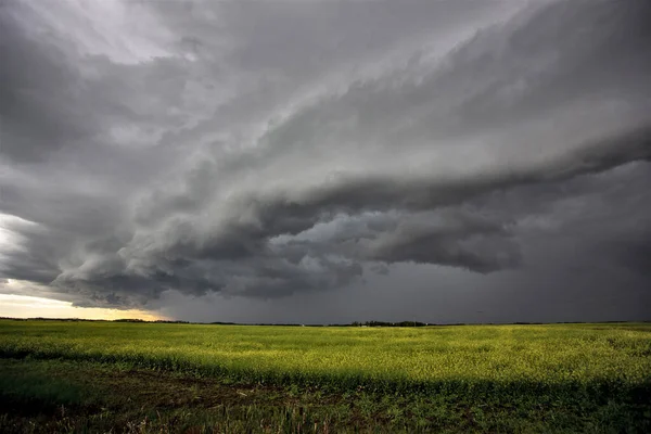 Nuages de tempête des Prairies Canada — Photo