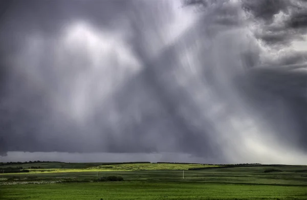 Prairie Storm Clouds Canada — Stock Photo, Image