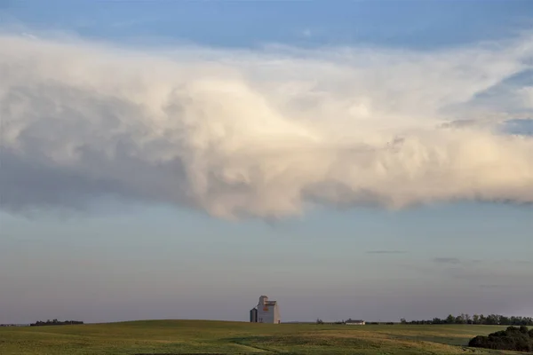 Prairie Storm Clouds Canada — стокове фото