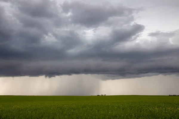 Prairie Storm Moln Kanada — Stockfoto
