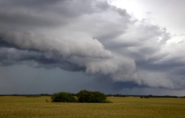 Prairie Storm Wolken Canada — Stockfoto