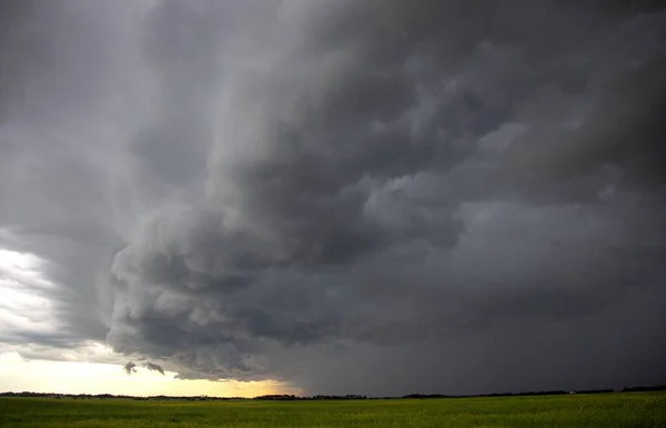 Prairie Storm Moln Kanada — Stockfoto