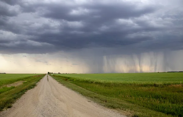 Prairie Storm Moln Kanada — Stockfoto