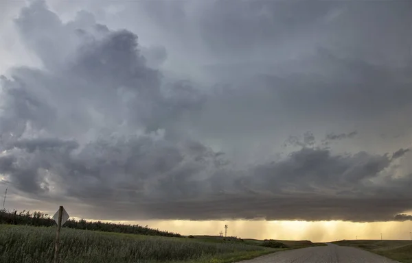 Prairie Storm Σύννεφα Καναδά — Φωτογραφία Αρχείου