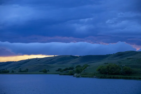 Prairie Storm Clouds Canada — Stock Photo, Image