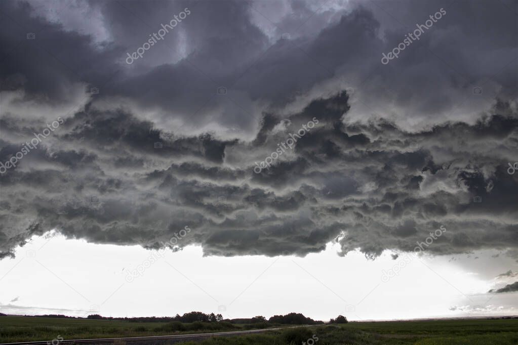 Prairie Storm Clouds Canada