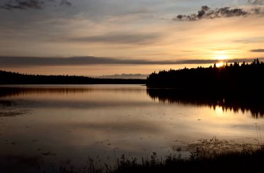 Gündoğumu Saskatchewan Kuzey