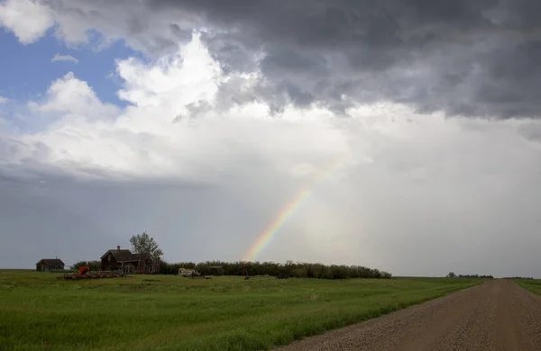 Prairie Storm Moln Kanada — Stockfoto