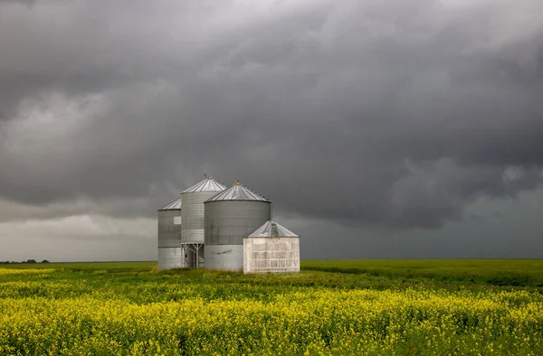 Prairie Storm Wolken Canada — Stockfoto