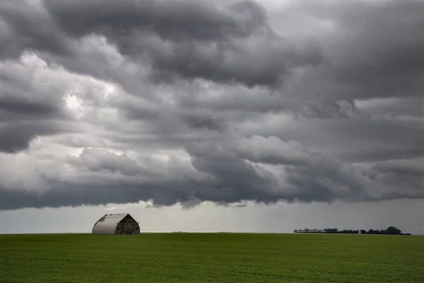 Prairie Storm Chmury Kanada — Zdjęcie stockowe