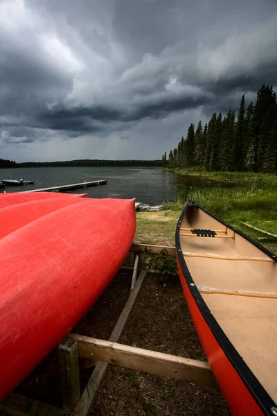 Prärie Sturm Wolken Kanada — Stockfoto