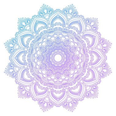 Mandala yuvarlak desen