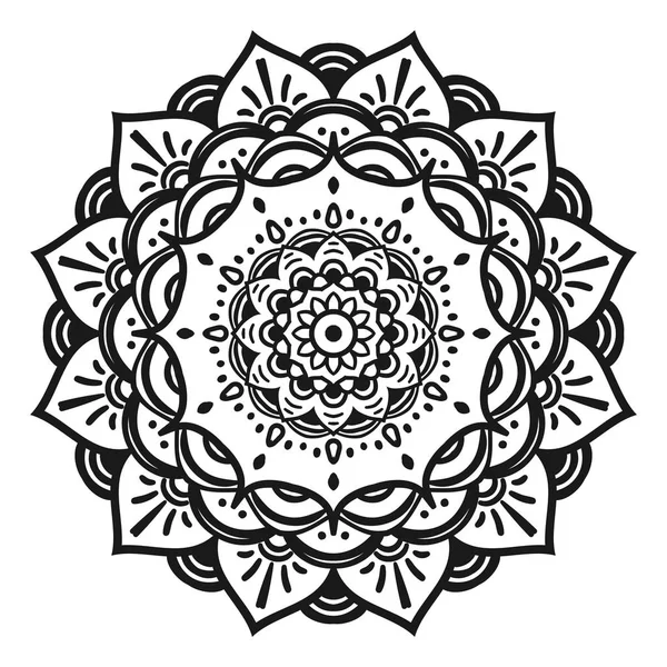 Mandala yuvarlak desen