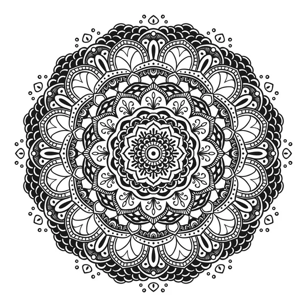 Mandala yuvarlak desen