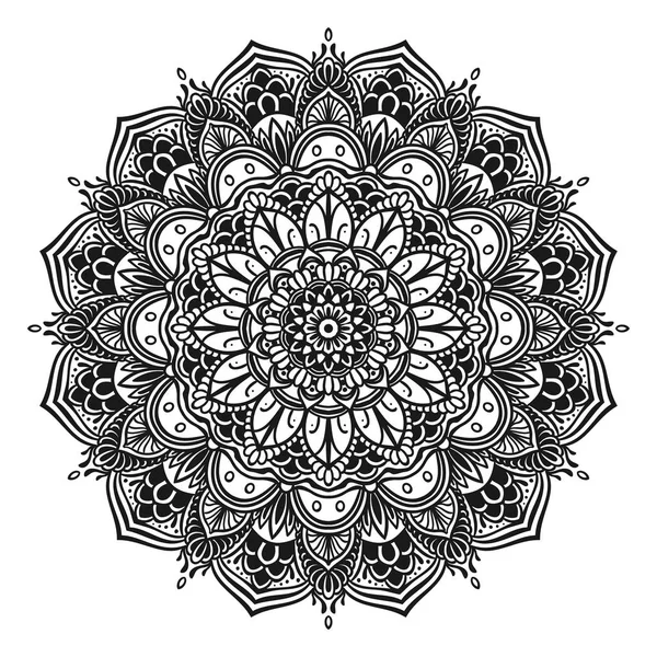 Mandala yuvarlak desen