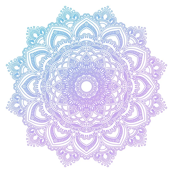 Mandala yuvarlak desen