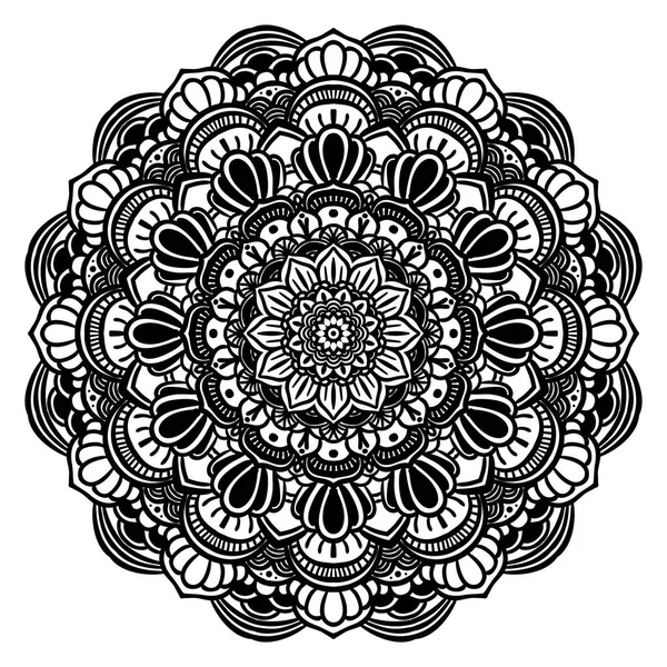 Mandala yuvarlak desen