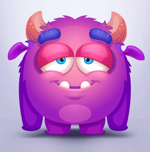 Cute cartoon monster — Stockvector