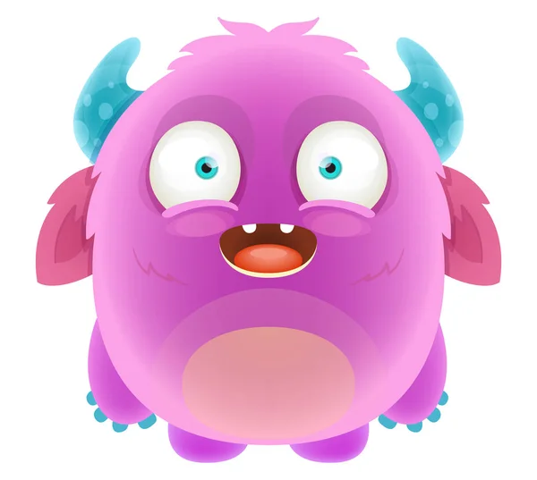 Grappige cartoon monster — Stockvector
