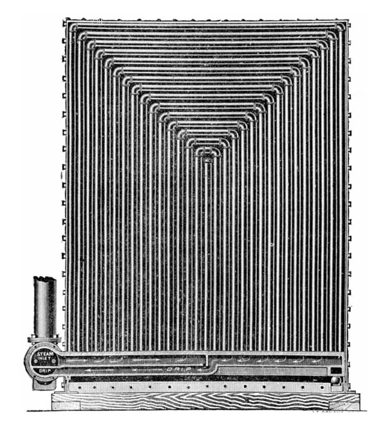 Air Heater Sturtevant, gravure vintage . — Photo