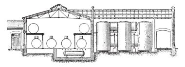 Ab, bölüm vintage oyma.