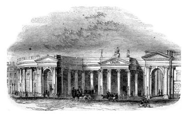 Önce İrlanda Parlamentosu Bank of Ireland, Dublin, koltuk