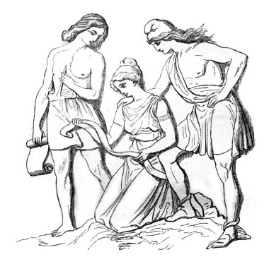 Bas kabartmaları Mozart Salzburg, vintage engravi heykelinin