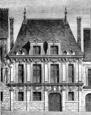 Louis XIII, Rouen, Saint Patrice Street, v eski evde saltanatı
