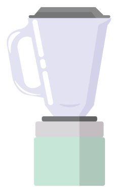 Blender, illüstrasyon, beyaz arka plan üzerinde vektör.