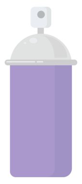 Mor sprey, illüstrasyon, beyaz arka plan üzerinde vektör.