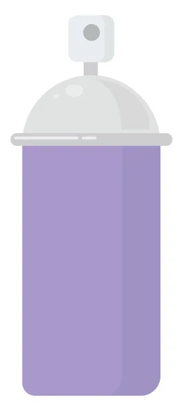 Spray violet, illustration, vecteur sur fond blanc . — Image vectorielle